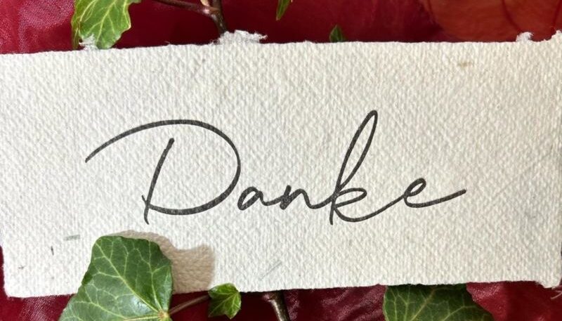 Danke-Karte
